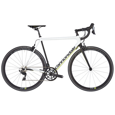 Bicicletta da Corsa CANNONDALE SUPERSIX EVO Shimano Dura Ace 36/52 Bianco 2018 0